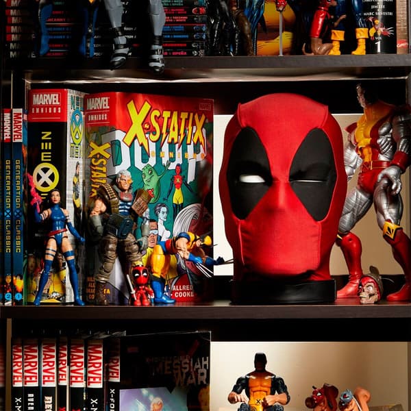 Interaktivt elektronisk Deadpool Head-legetøj til Marvel Legends