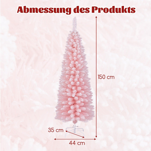 Konstgjord julgranspenna 150 cm Julgran med snörosa