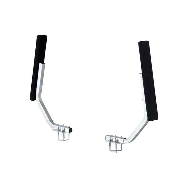 Båttrailerstyrningar, 2-pack stål, 30 mm justerbara dynor