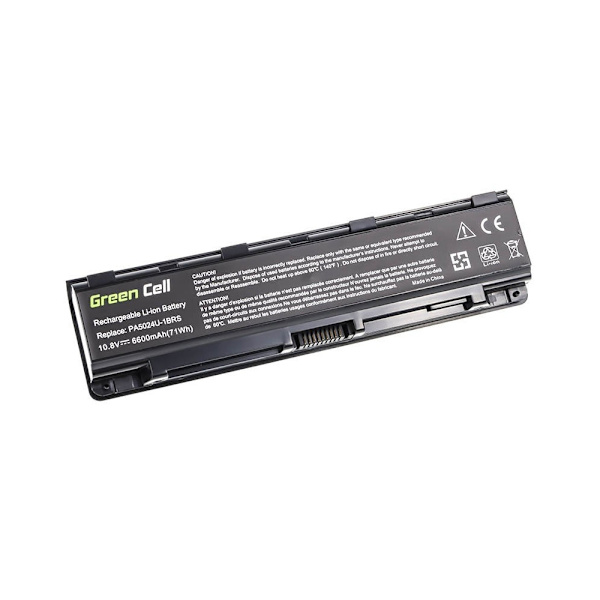 Batteri til Toshiba Satellite C850 C855 C870 L850 L855 osv., 11,1V 6600mAh