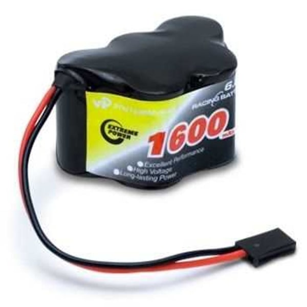 VAPEX Modtager batteri NiMH 6.0V 1600mAh Futuba stik
