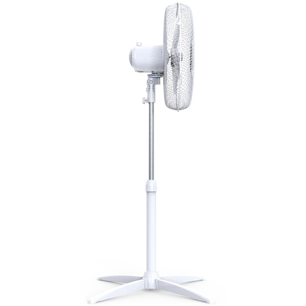 Gulvventilator 23cm Justerbar Højde 85-115 cm