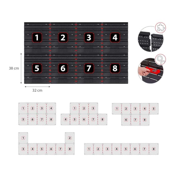 Workshop Tool Board 128 x 76 cm