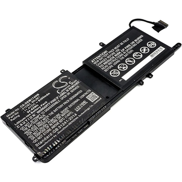 Batteri till Dell Alienware 15 R3 etc
