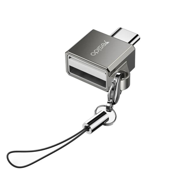 Yesido USB-A til USB-C Mini OTG-adapter til dataoverførsel
