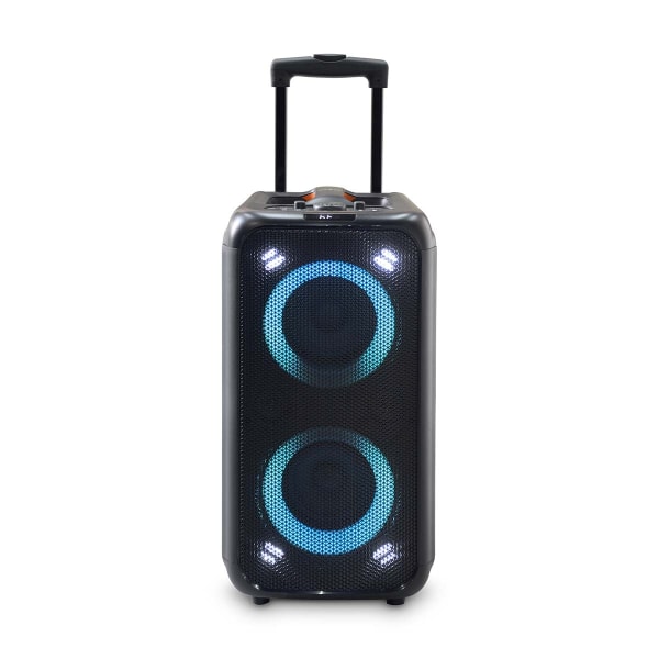Bluetooth® Party Speaker | Maksimal batteritid: 5 timer | 240 W | Bærehåndtag | Fest lys | Equalizer | Orange / Sort