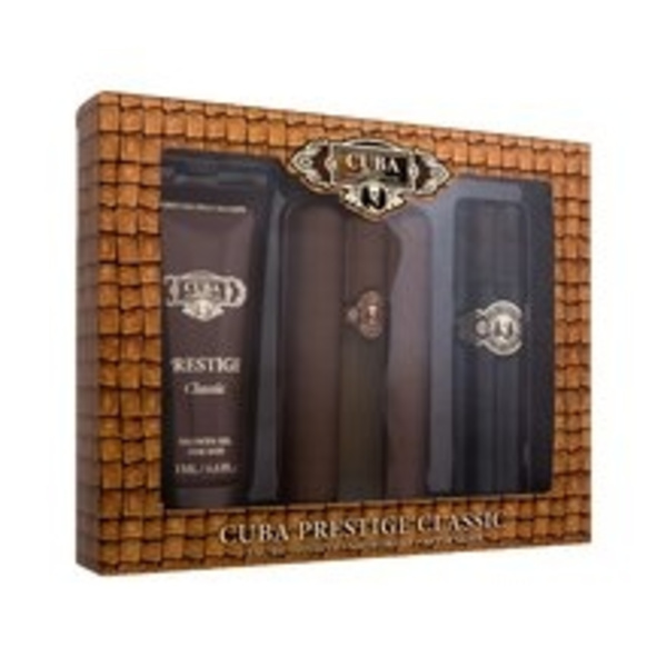 Cuba - Prestige Gift set EDT 90 ml, shower gel 200 ml and aftershave 100 ml 90ml