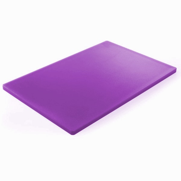 HACCP HDPE köksskärbräda för allergiker 60x40cm lila - Hendi 825662