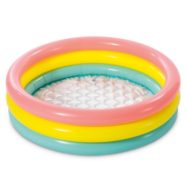 Oppustelig brusebakke 3 farver 86 x 25 cm INTEX 58924
