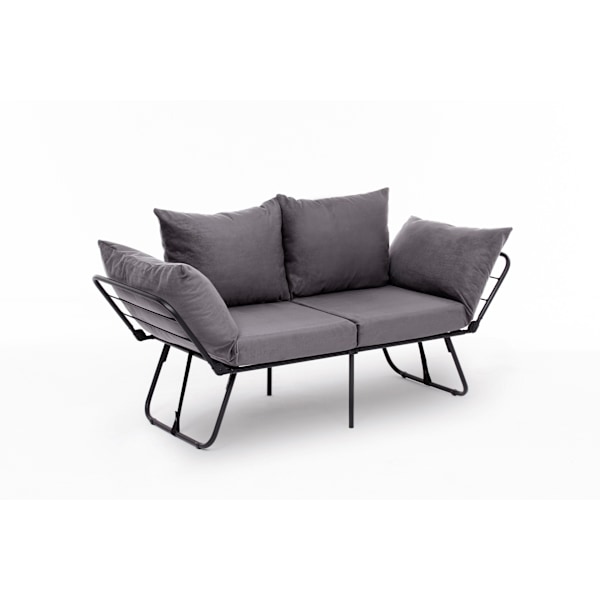 2-sits bäddsoffa Viper 2-sits - Grå