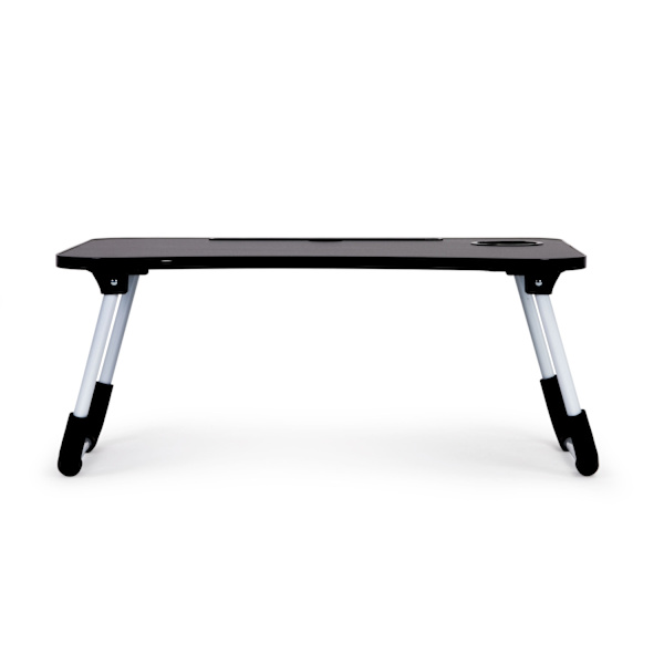 Laptop stativ til sengebord 60x40cm - Sort