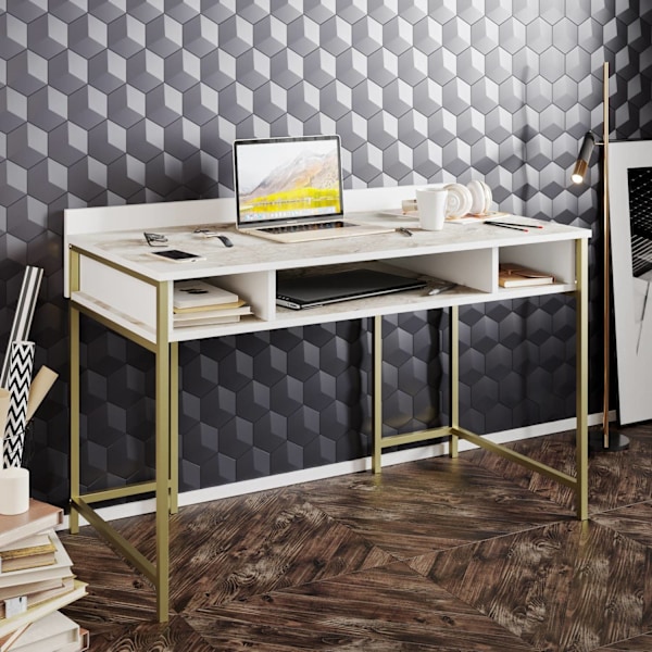 Study Desk Tumata - Guld
