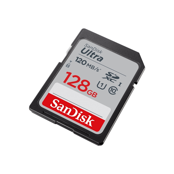 SanDisk Ultra - Flash-minneskort - 128 GB - Class 10 - SDHC UHS-I
