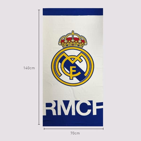 Real Madrid mikrokuituinen rantapyyhe