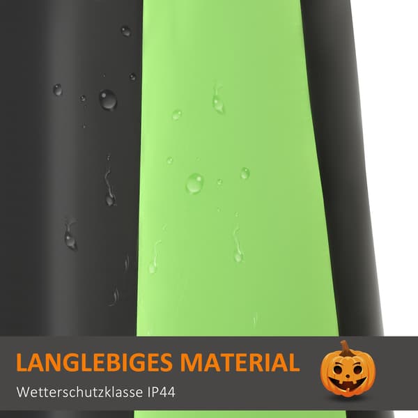 Uppblåsbar Halloweenpumpa med LED-ljus, 2,7 m