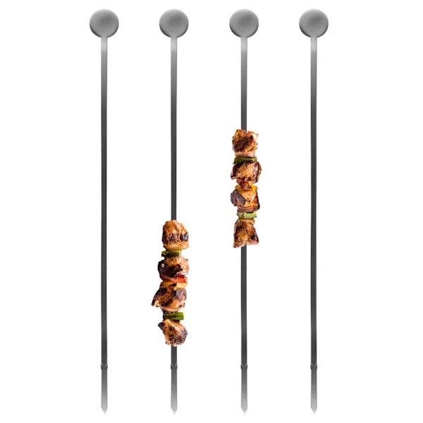 Grillsæt i rustfrit stål til grøntsager og kød