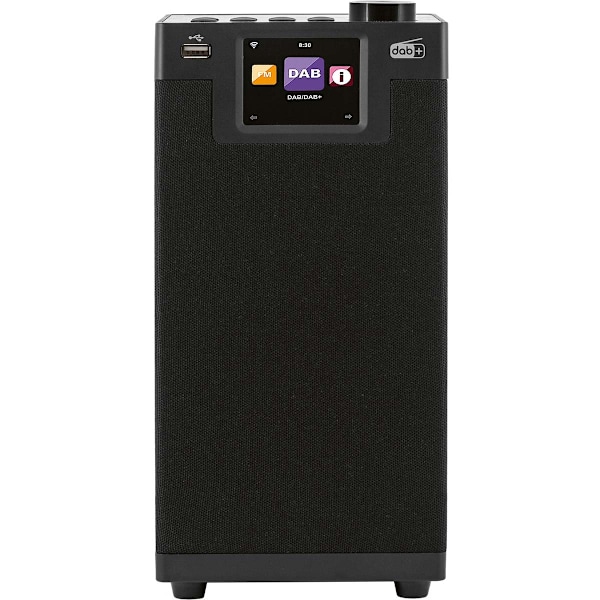 DABMAN i610 Multifunktionell stereoradio DAB+ / FM / Internet / Bluetooth Svart
