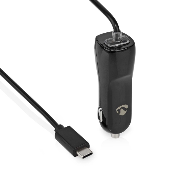 Billaddare | 18 W | 1x 3.0 A | Antal utgångar: 1 | USB-C™ (Fast) Kabel | 1.00 m | Single Voltage Output