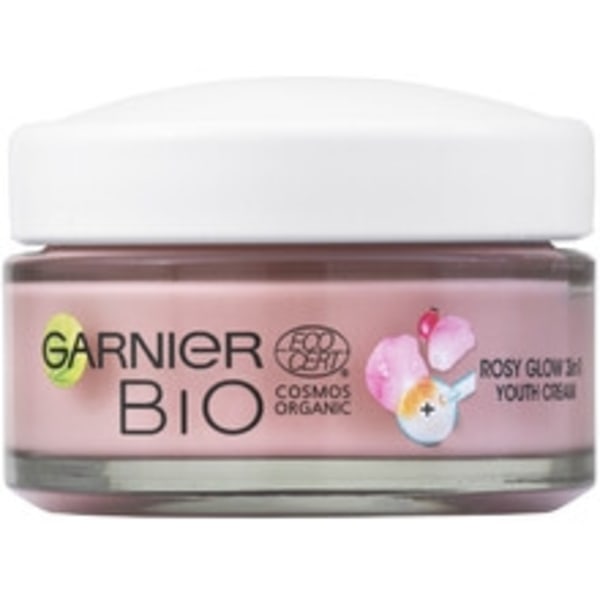 GARNIER - Bio Rosy Glow 3in1 Cream (dry skin) 50ml