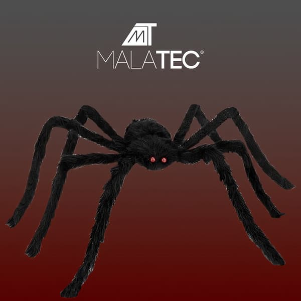 Edderkop - dekoration 90cm Malatec 21832