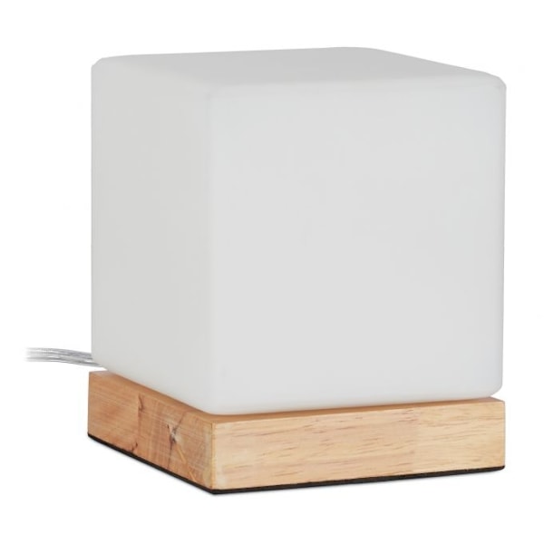 Bordlampe terningform