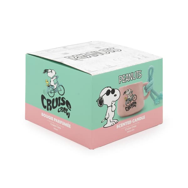 Peanuts duftlys, 200 g glas, 40 timers brændetid