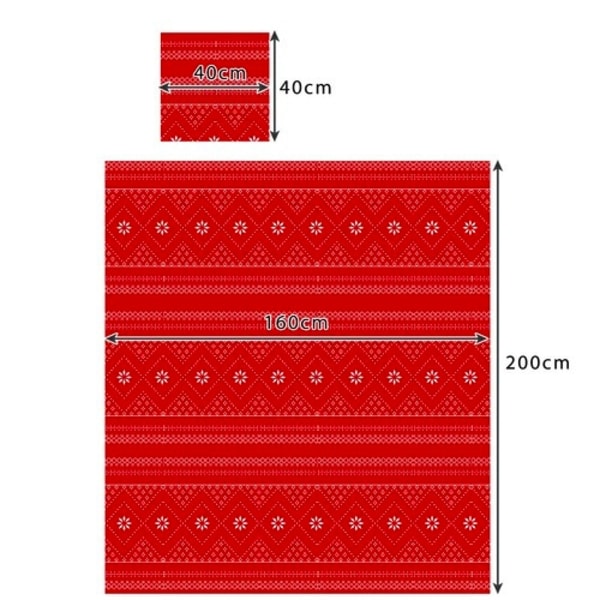 Tæppe 1,6x2m + 2x pudebetræk Ruhhy 22594