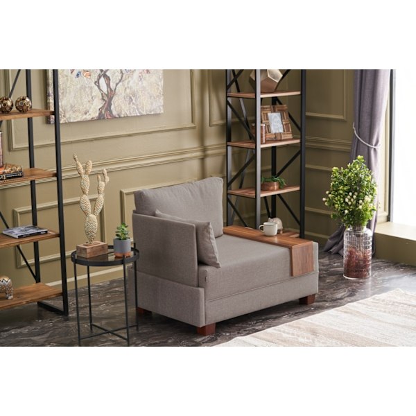 1-sædet sofa flyve venstre - Beige v2