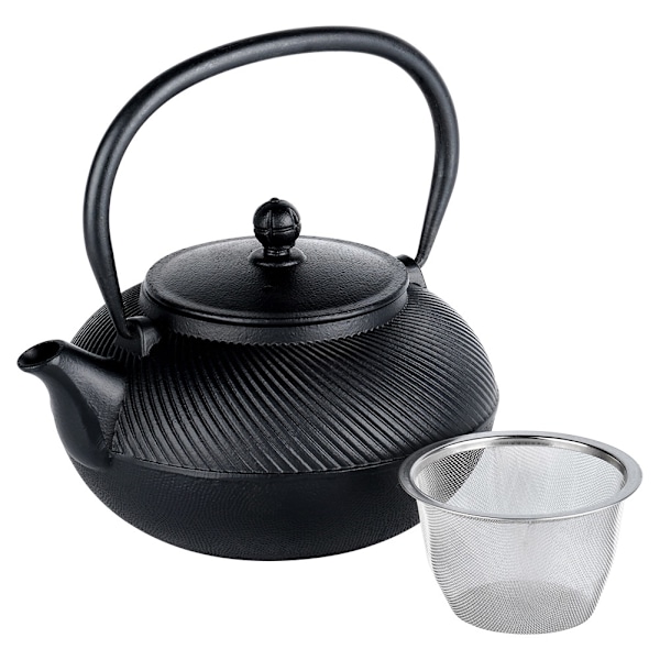 Elkedel med infuser, støbejern, emaljeret, CAST LINE, 1 l