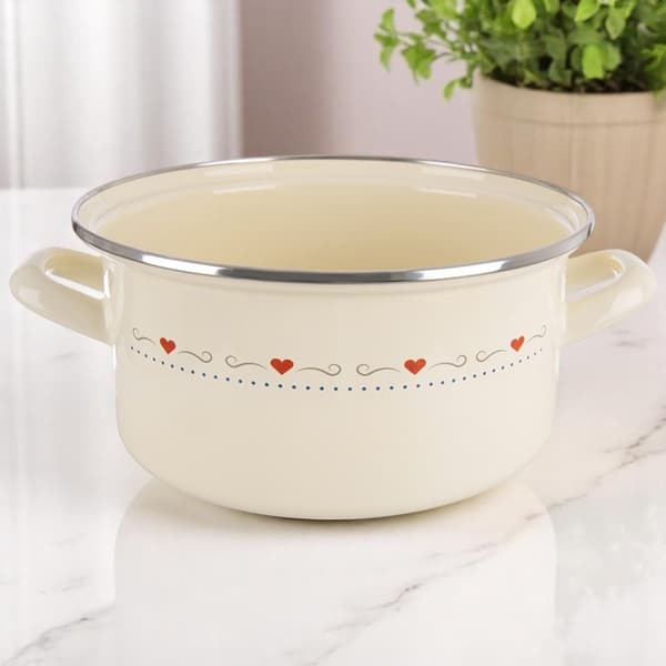 Flødeemaljegryde TONCA 24 cm, 4 l