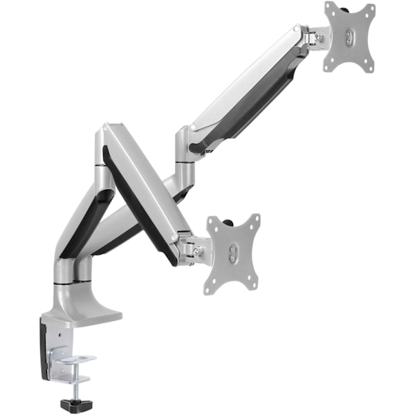 Mozi Dual Display Gas Spring Skrivebordsstativ - bordstativ til to skærme