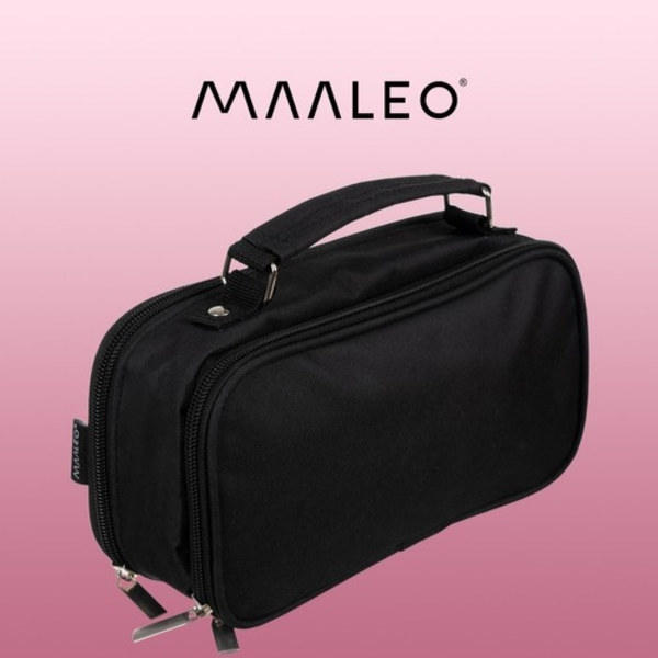 Kaksoispidennettävä penaali - musta Maaleo 24516