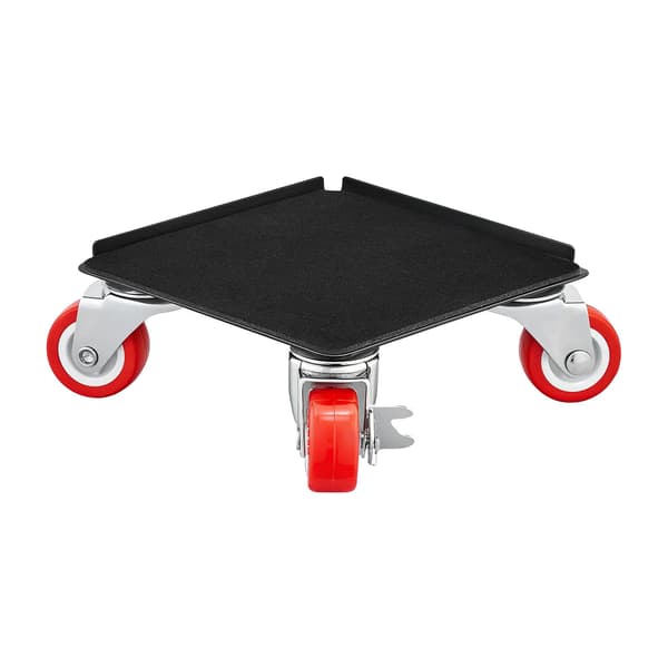Möbelvagnsset, 1200 lb, 4-pack, 360 graders vridning