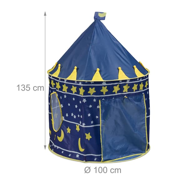 Legetelt med måne og stjerner
