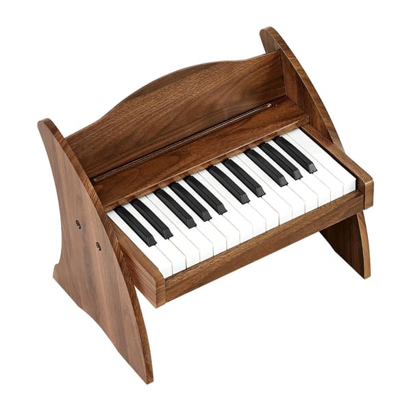 Barnpianokeyboard, 25 tangenter i trä, USB-C dubbelström