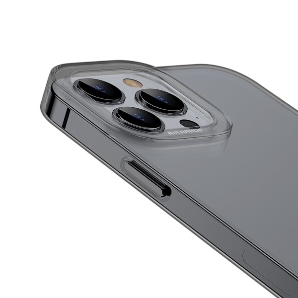 Gennemsigtig gel iPhone 13 Pro Simple Series Cover sort