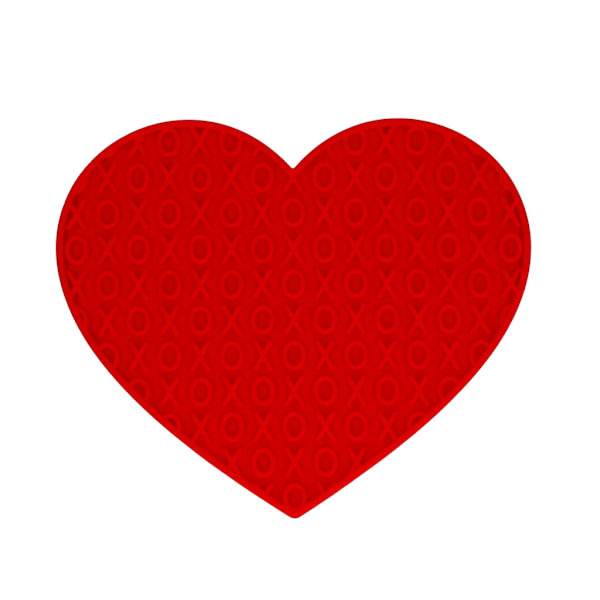 Ät Långsamt Lev Längre Lick Mat Lovely Red