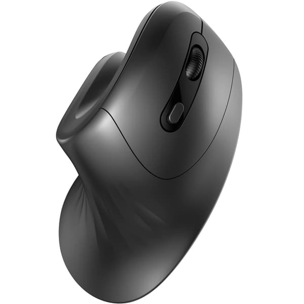 Trådlös ergonomisk vertikal mus, 6 knappar, 3200 DPI