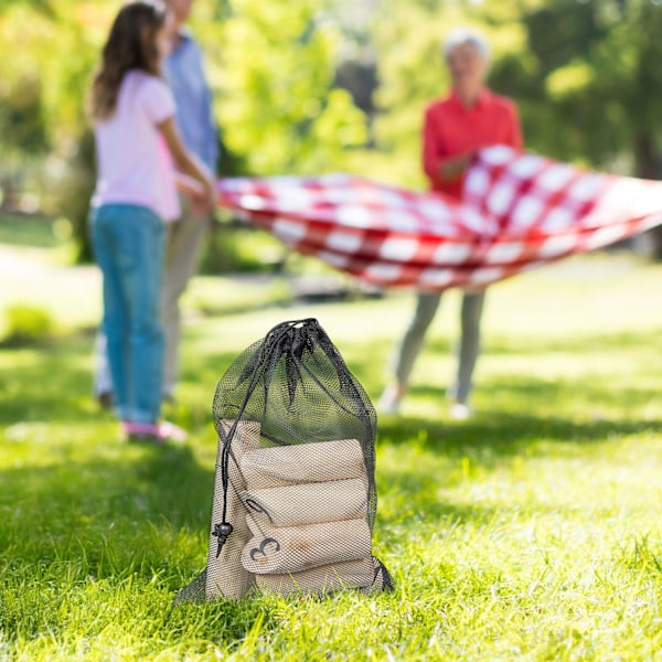 Kubb spel med väska