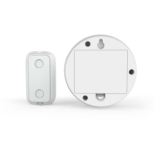 Trådlös dörrklocksuppsättning, batteridriven, 150 m räckvidd, 60 melodier