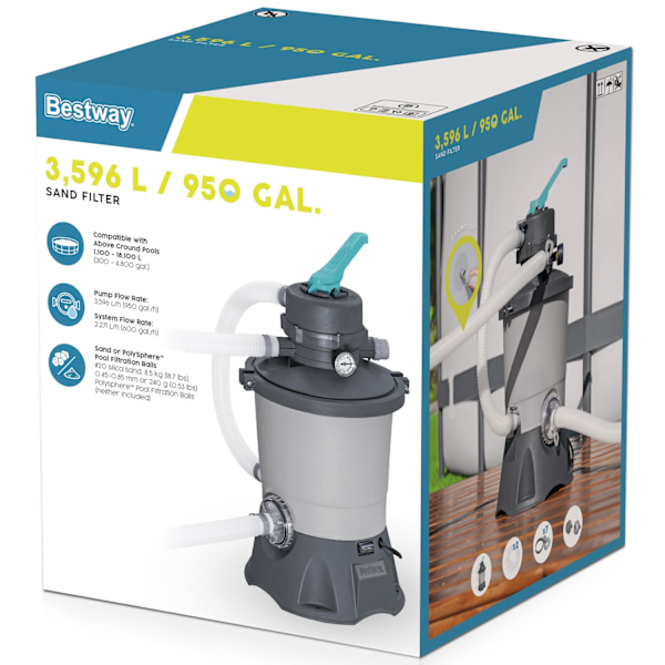 Sandfilterpump 3596l/h