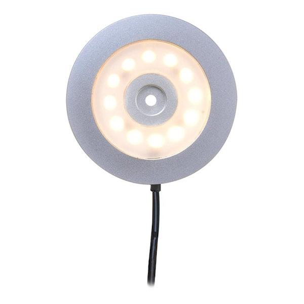 Pinta-asennettava kohdevalo 12 lediä 12V 240lm Ø55x5,0mm