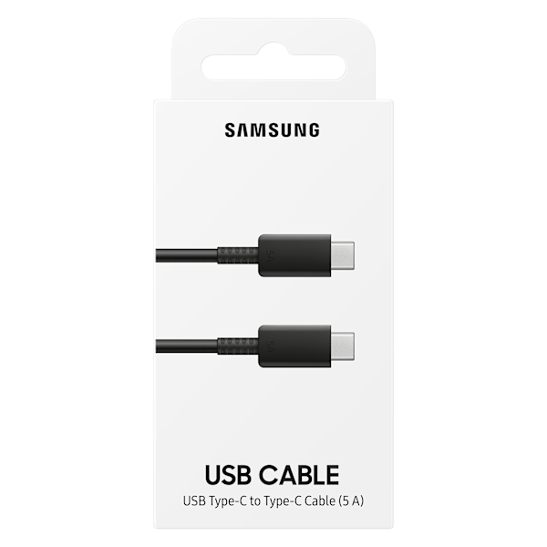 Samsung USB-C kabel 480Mb/s 5A 1m sort