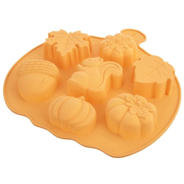 Silikone efterårskageform, non-stick, 26x25x3 cm