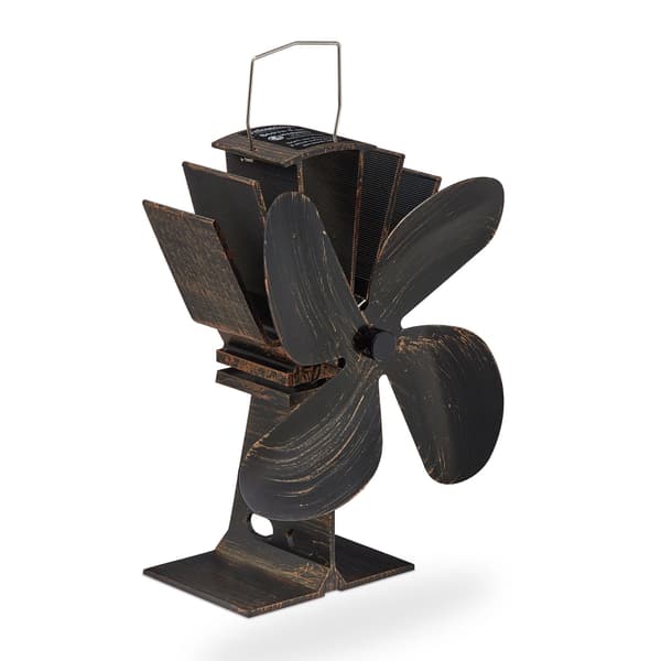 Bronzefarvet komfurventilator uden el