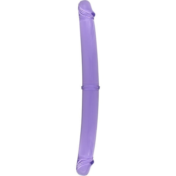 Seitsemän luomusta - Double Penis 30 cm violetti