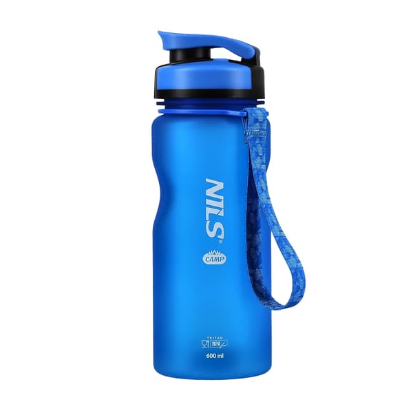 Tritan vandflaske, 600 ml, blå