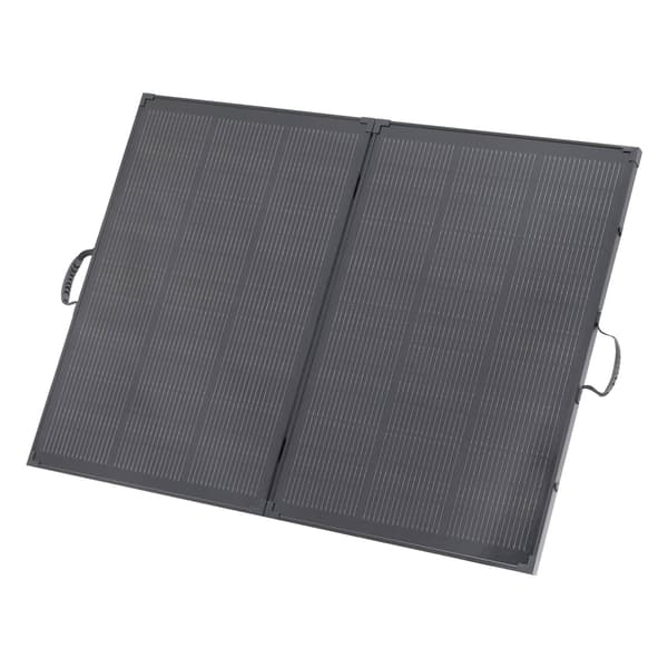 200W vikbar monokristallin solpanel, 30A PWM, MC4-utgång