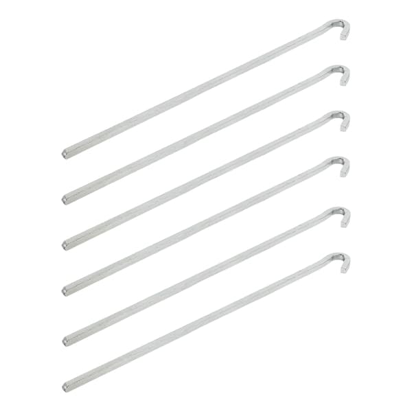 Kalliotappi 30cm metallineliö 6 kpl polybagissa