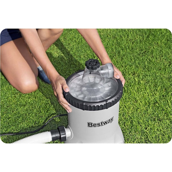 Allassuodatinpumppu 5678 l/h + Bestway 58870 suodatinpallot